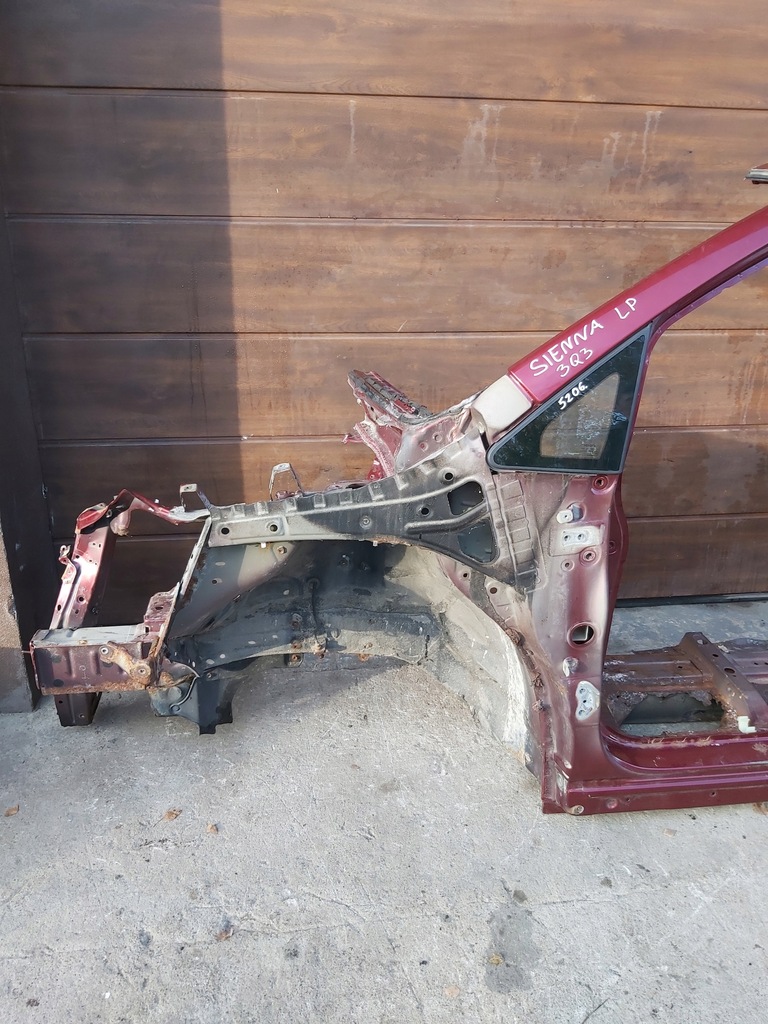 фото №6, Toyota sienna блок двигуна лівий поріг чверть