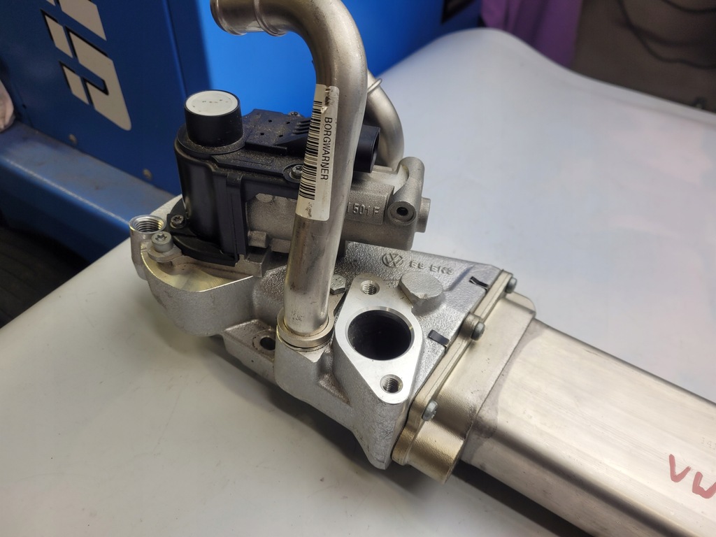 фото №7, Vw клапан egr радіатор вихлопних газів 03l131512af 03l131501f niski пробіг