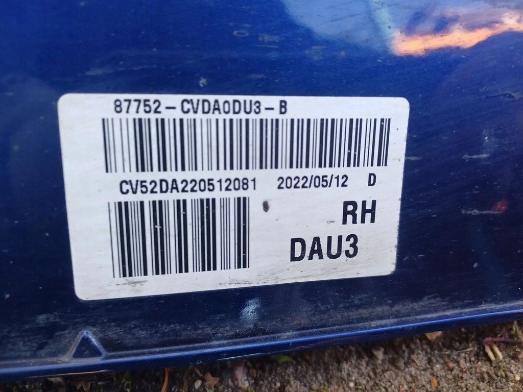 фото №6, Порог молдинг накладка правая kia ev6 gt-line 22r цвет du3