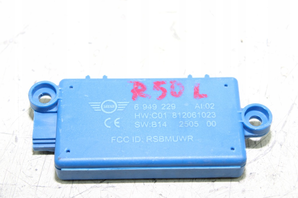 фото №1, Модуль датчик сигнализация mini cooper r50 6949229 блок управления