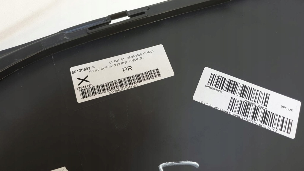 фото №4, Góra бампера renault trafic iii nowa