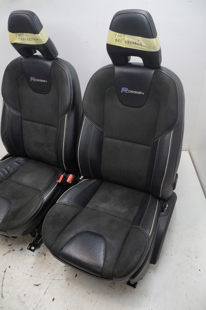 фото №2, Volvo v40 ii сиденье сиденья левый правый r-design алькантара