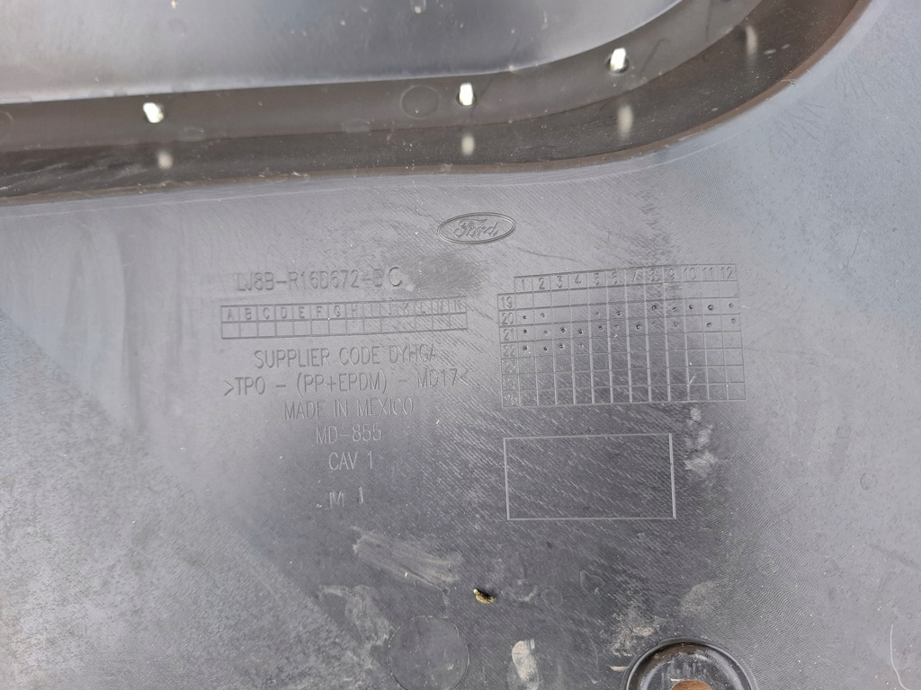 фото №11, Шумоізоляція капот ford mustang e mach оригінал