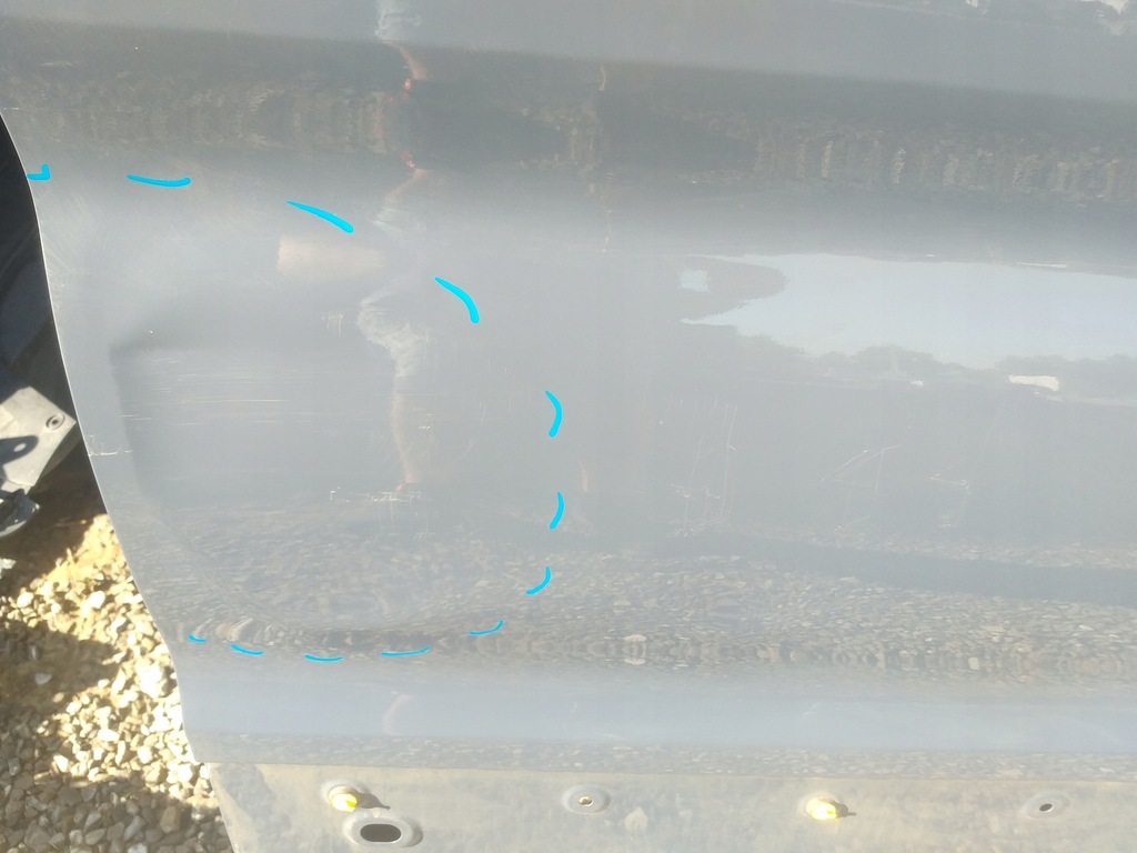 фото №4, Дверь задняя правое ford transit mk8