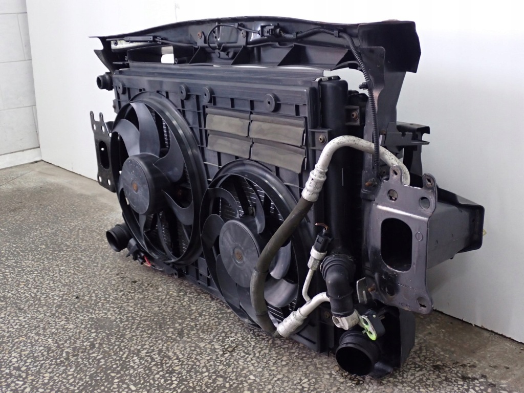 Комплект радиатор вентилятор ремень skoda octavia 2 2.0 tdi 12r с Разборки