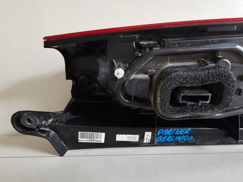 фото №12, Лампа лівий задня задня ліва citroen berlingo iii 3 partner iii eu 9677205580