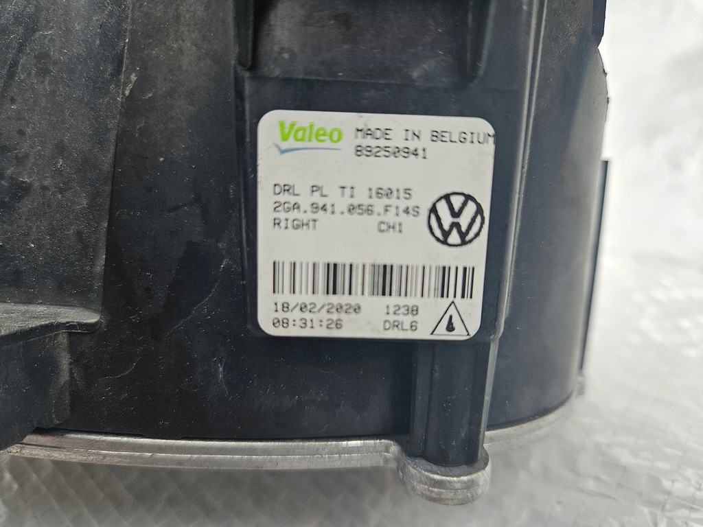 фото №3, Протитуманна фара правий vw t roc t-roc led drl 2ga941056f14s