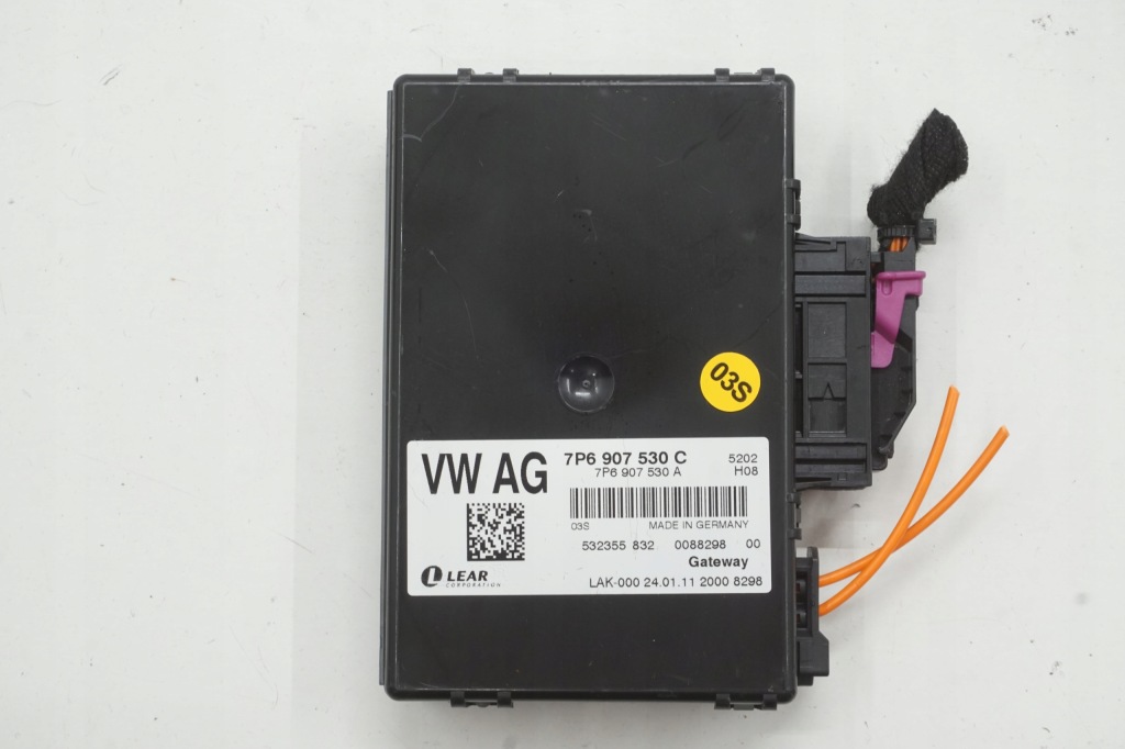 Купити Vw touareg 7p 11r модуль блок керування шлюз 7p6907530c