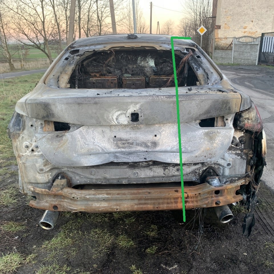 фото №13, Четверть задняя задняя правая крыло lak: a96 do bmw 4 g26 gran coupe lift 23r