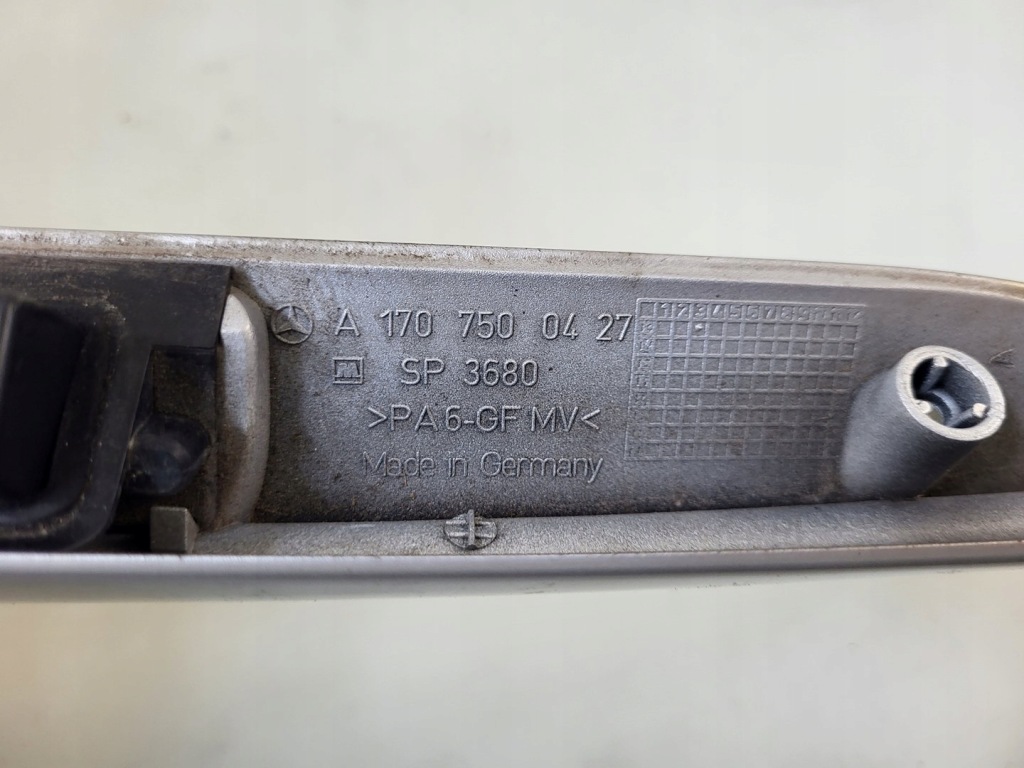 фото №11, Mercedes slk r170 lift накладка крышки багажника лампа номерного знака молдинг 744