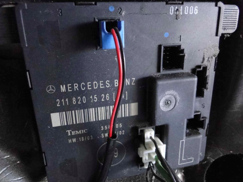 фото №5, Модуль дверь mercedes-benz оригинальный номер a2118201526