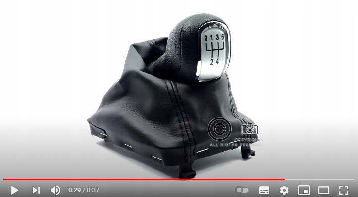 фото №14, Ручка переключения передач чехол skoda yeti 5l 2009-12