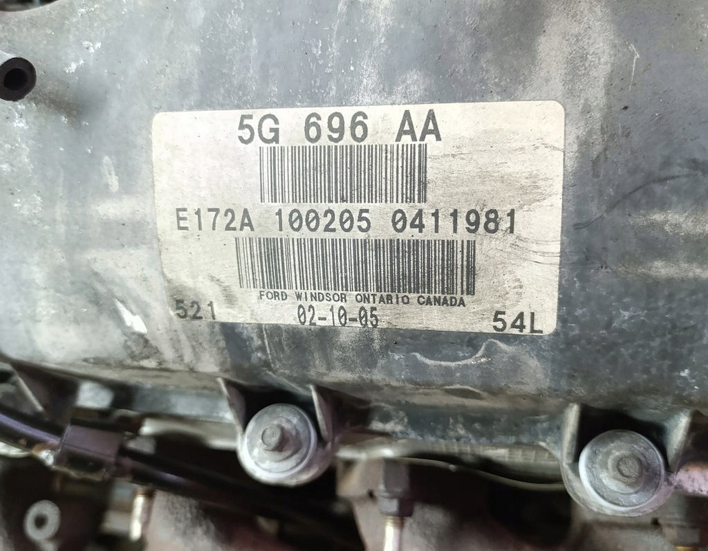 фото №7, Kompletny двигатель бензиновый lincoln navigator 5.4l v8 5.4l 3v triton 04-07r.