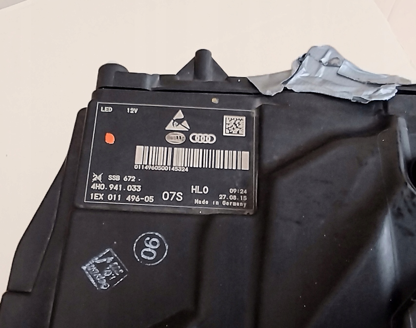 Фара фара audi a8 рестайлинг  2013- full led Оригинал