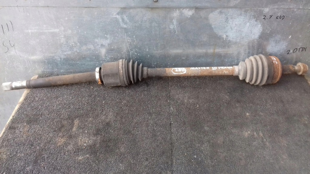 фото №7, Приводной вал правая opel movano b 2.3dci