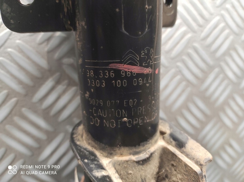 фото №10, Поворотный кулак правая амортизатор амортизационная стойка citroen c5 aircross 2020