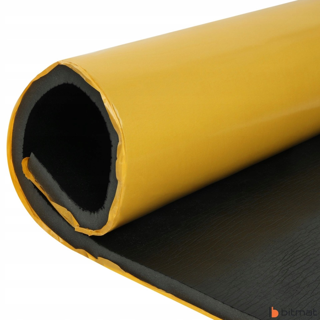 Пена мат шумоизоляционная акустическая с klejem 4cm gruba губка pochłaniająca Цена