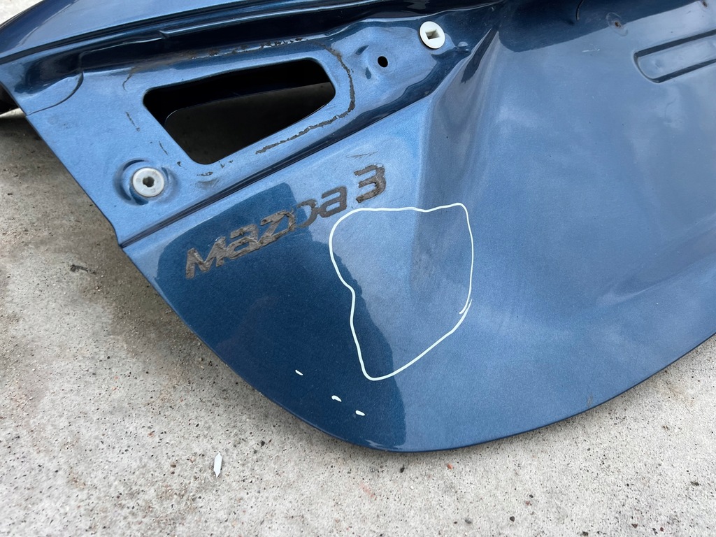 фото №8, Кришка багажника задня задня mazda 3 iii 2013-2018 sedan