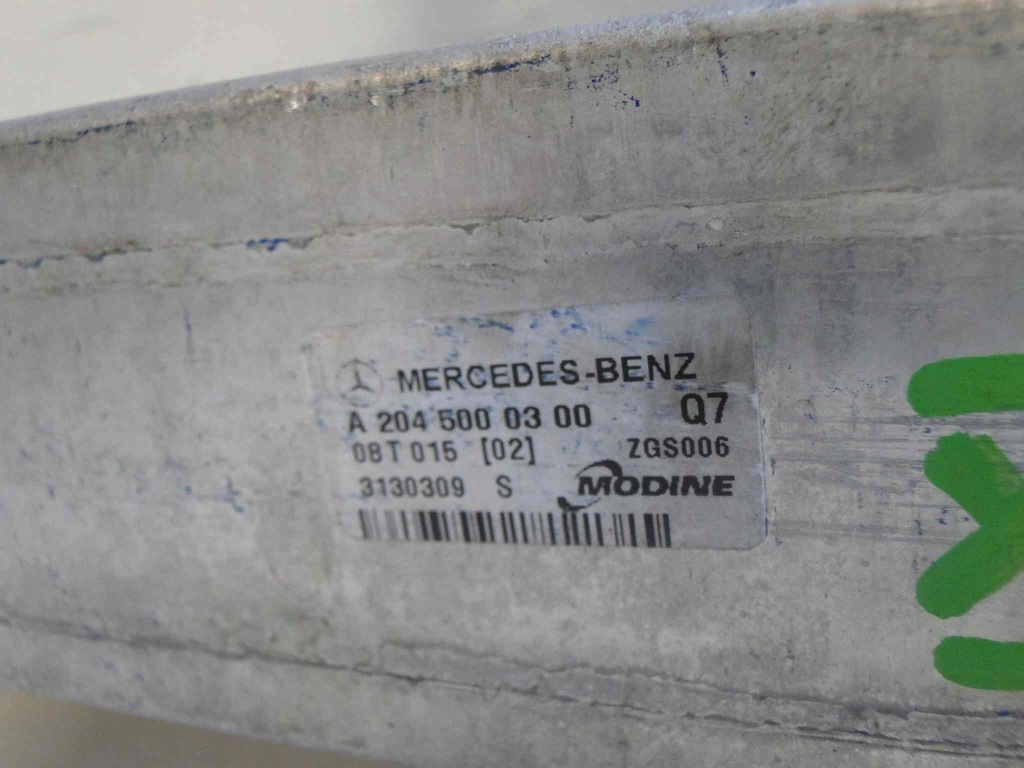 фото №9, Mercedes glk x204 204 радіатор інтеркулер 646