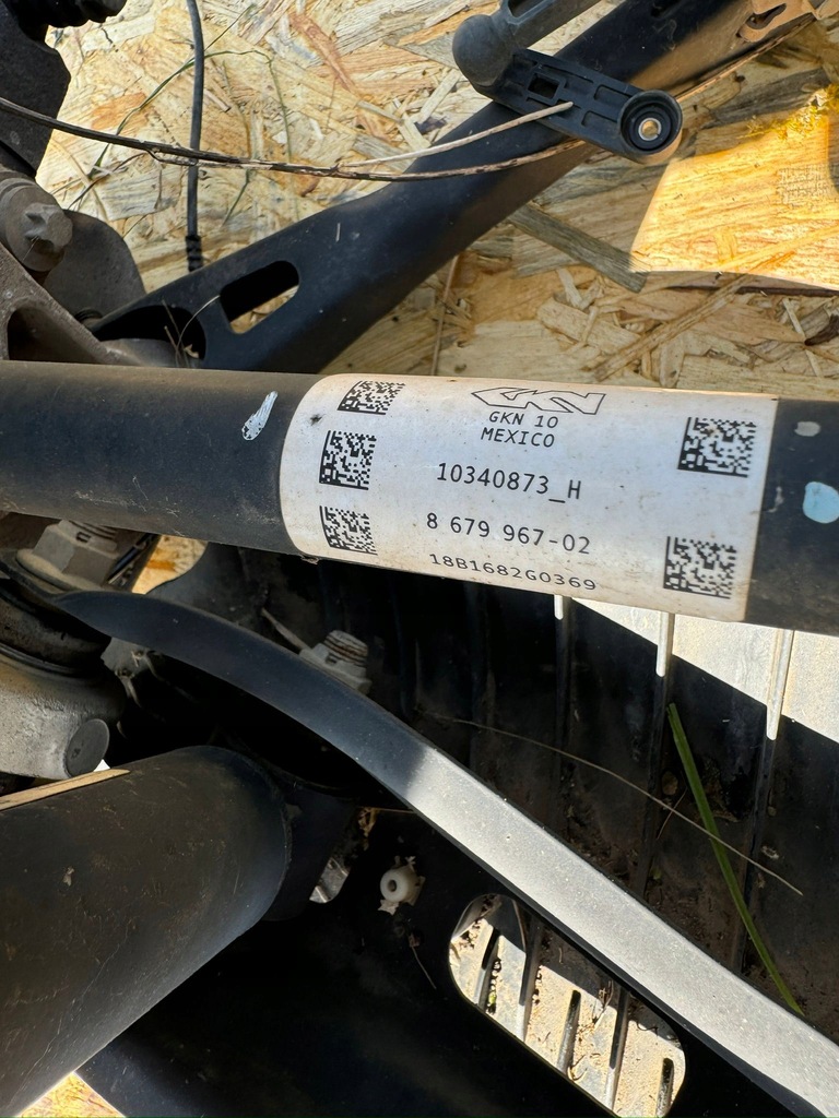 фото №8, Подвеска задние задняя поворотный кулак подрамник приводной вал дифференциал oś задняя bmw x3 g01 2.0d