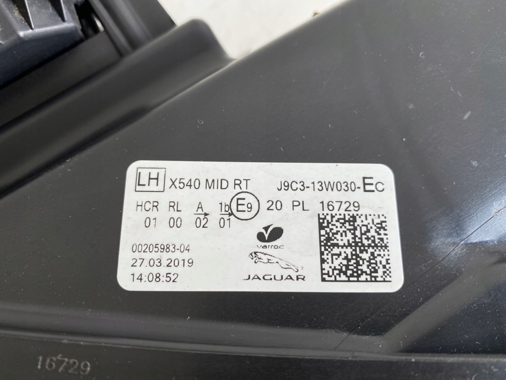 Фара левая передняя перед full led jaguar e-pace 2017- Недорого