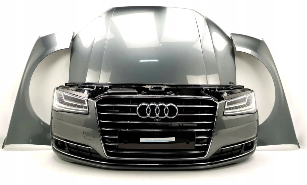 фото №1, Kompletny перед бампер капот крила радар audi a8 4h d4 lift lx7r 3.0tdi