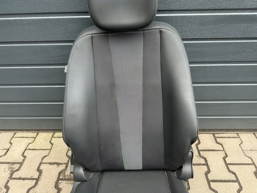 фото №7, Renault megane iii сидіння правий напівшкіра з підігрівом europa