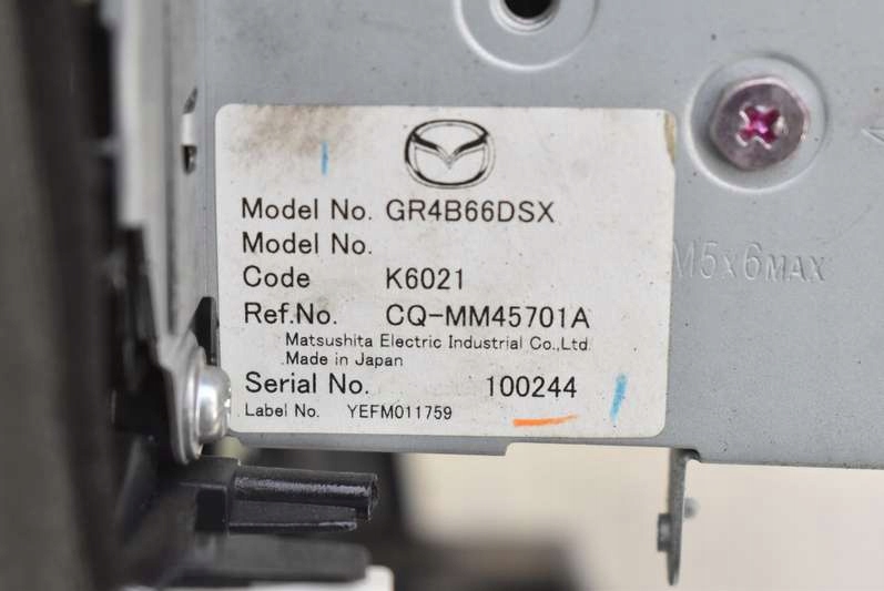 фото №9, Радио радиопроигрыватель cd cqmm4570ak mazda 6 1 i gg lift 05-07