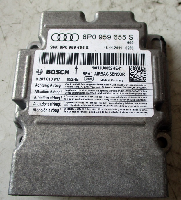 фото №1, Audi a3 8p модуль датчик подушка безопасности sportback lift