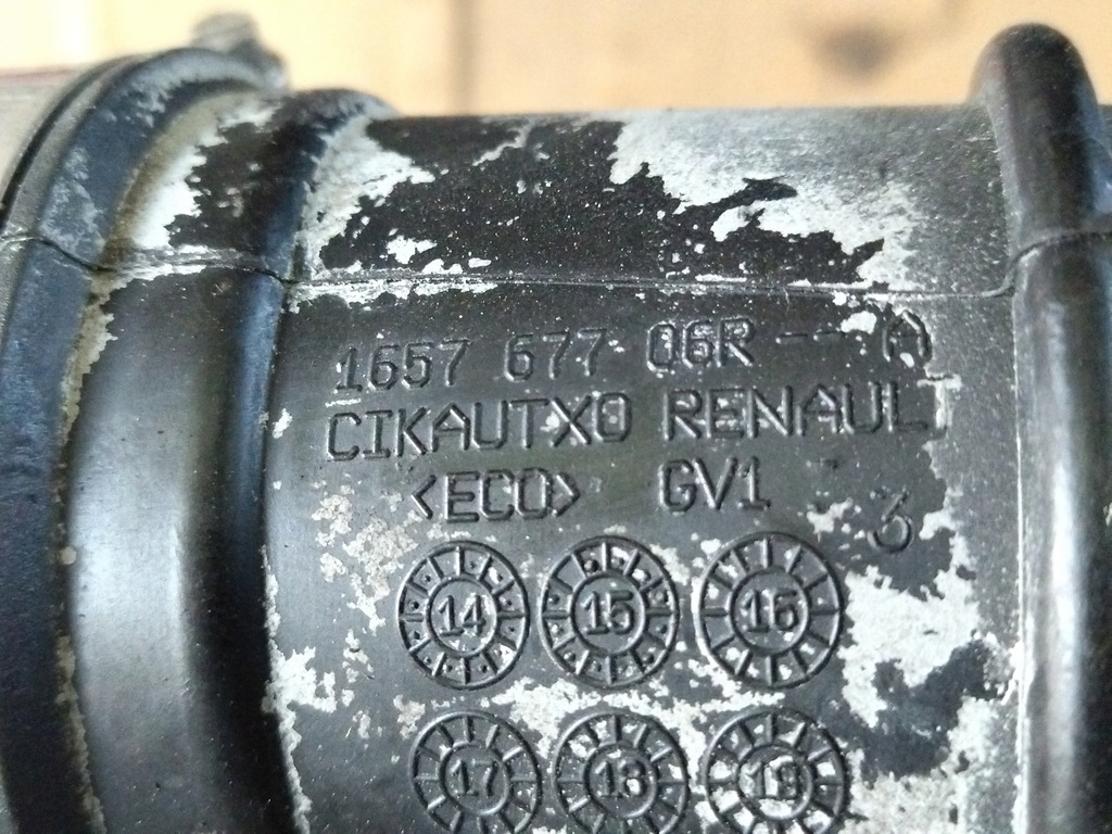 фото №3, Renault 1.2 tce труба wąż turbo интеркулер