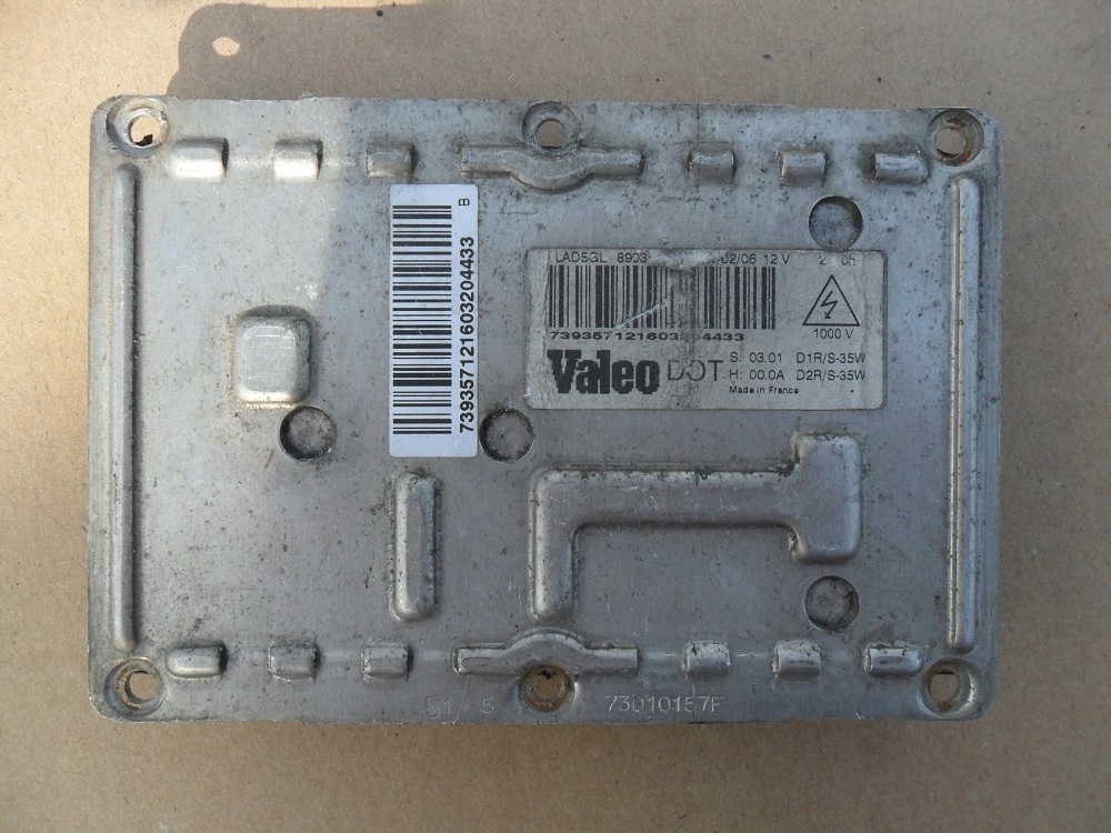 фото №11, Преобразователь ксенон jaguar xe 73160087j