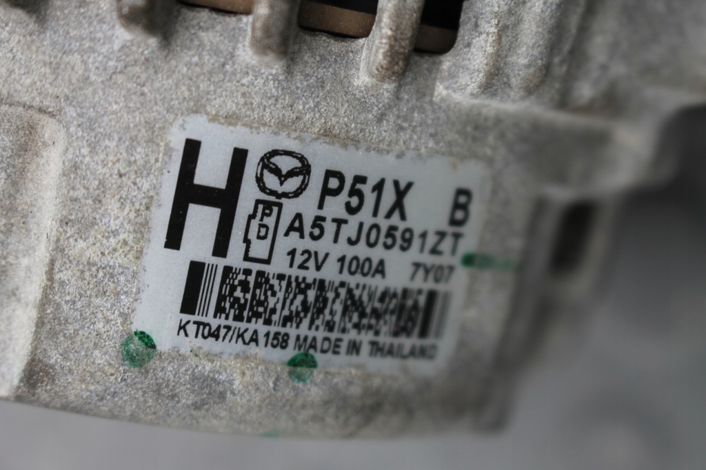 фото №9, Генератор mazda cx-3 2.0 skyactiv-g 14-21