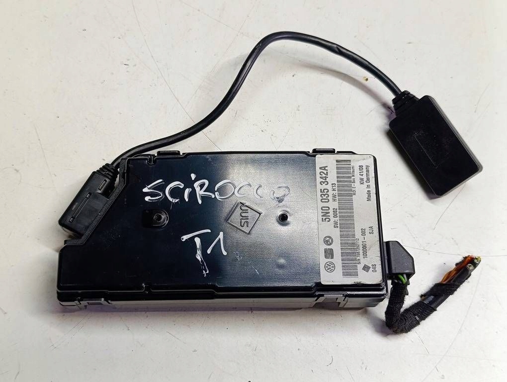 Купить Volkswagen scirocco iii 08-13 модуль интерфейс мультимедиа 5n0035342a