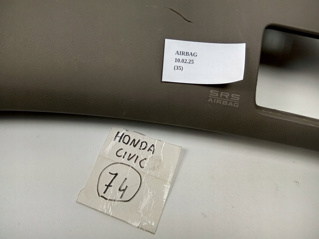 фото №7, Заглушка подушки безопасности пассажира панели honda civic viii sedan