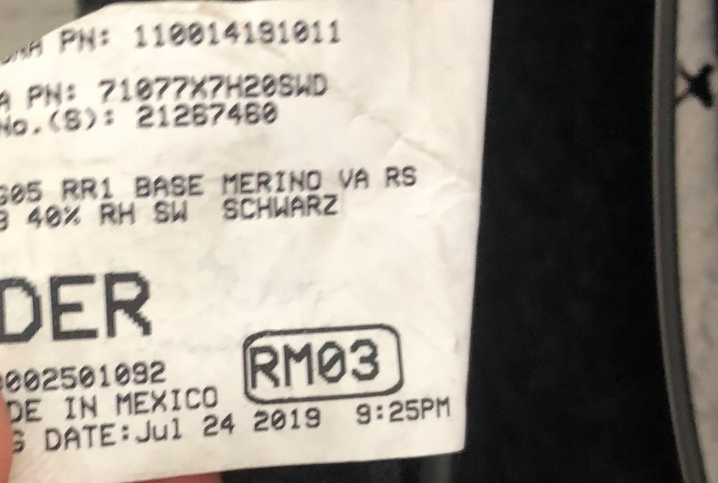 фото №4, Bmw x5 g05 обшивка сидіння шкіра