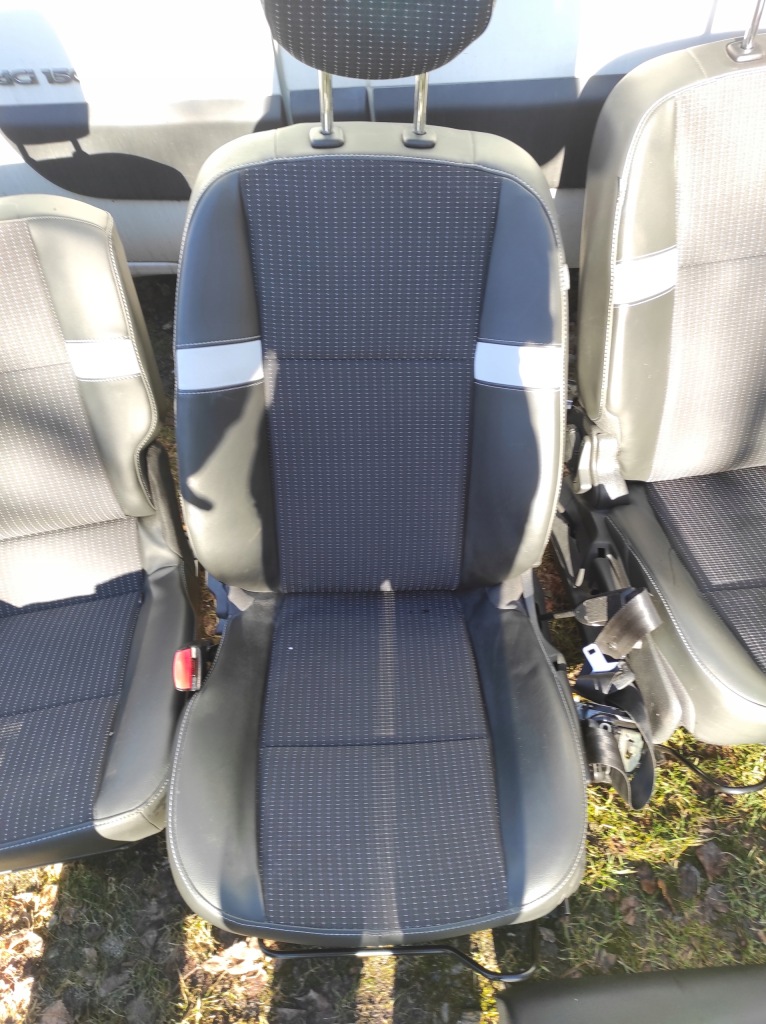 фото №5, Сиденья półskura салон renault scenic iii lift обшивки подлокотник europa