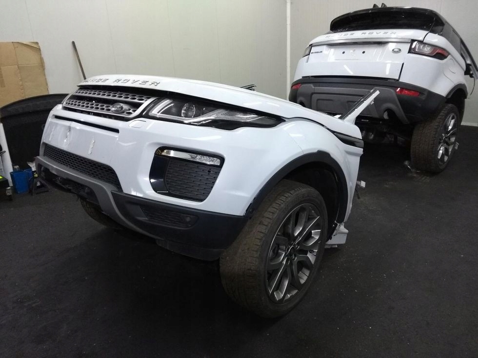 фото №3, Range rover evoque l538 kompletny перед бампер
