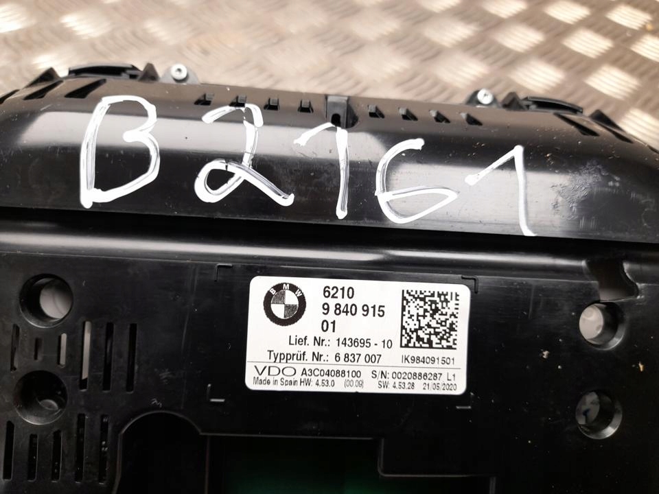 фото №5, Панель приладів приладова bmw x1 2020 км/год автоматична коробка передач передач 9840915