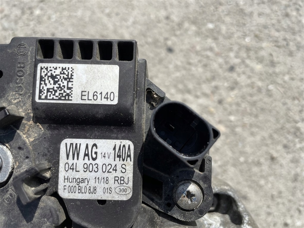 фото №5, Генератор 04l903024s vw crafter ii 2 2.0 tdi 17-23r man tge