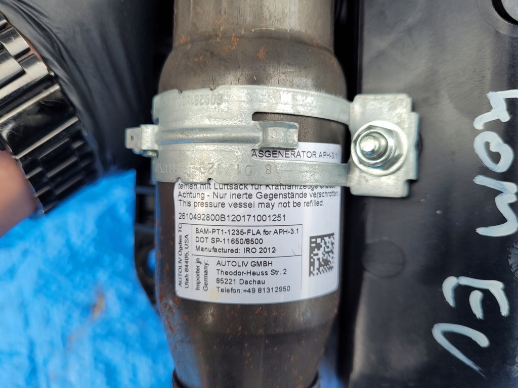 фото №11, Opel-części | astra j приборная панель консоль приборная панель подушка безопасности europa 13301067