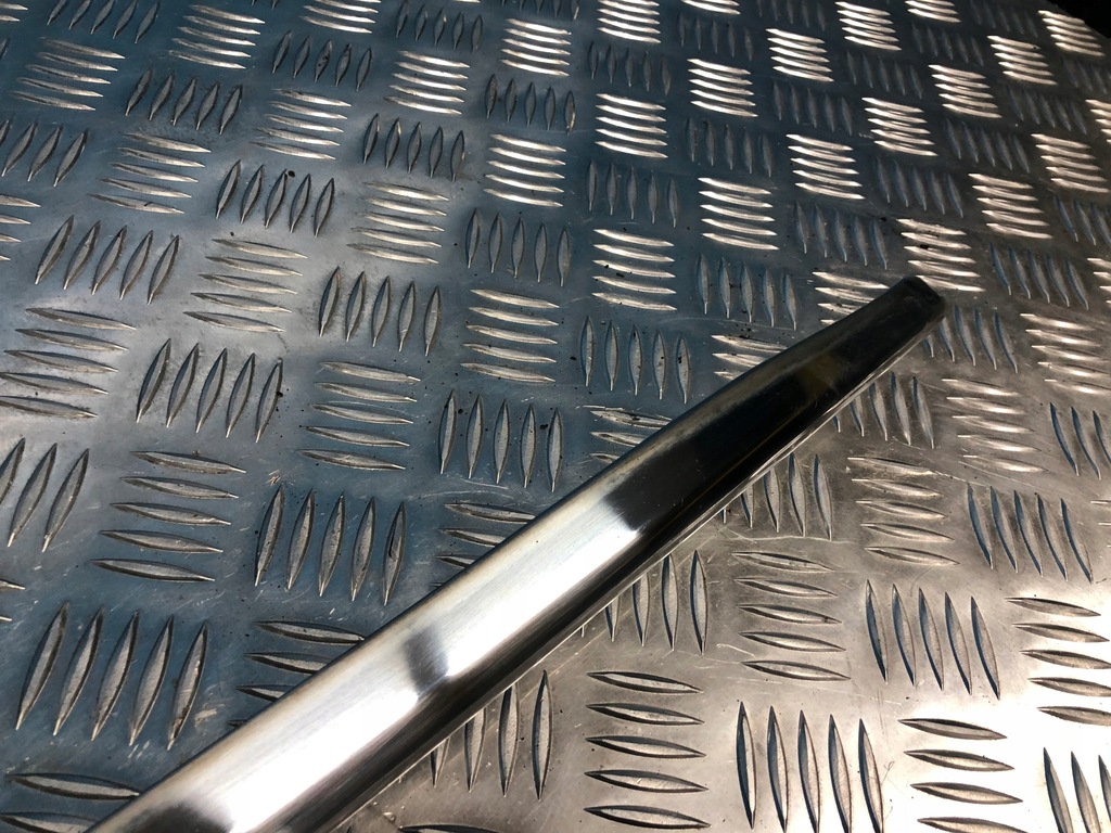 фото №4, Mercedes w210 молдинг бампера хром правый задняя 95-