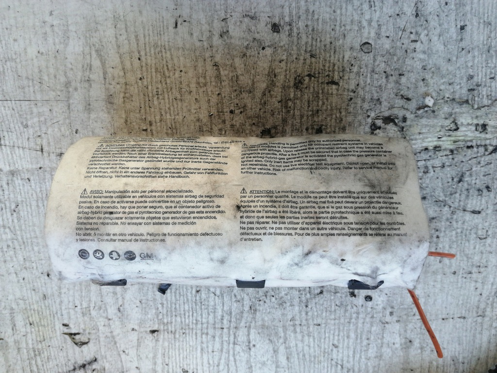 фото №1, 3977 opel vectra c подушка безопасности пассажира 24413420