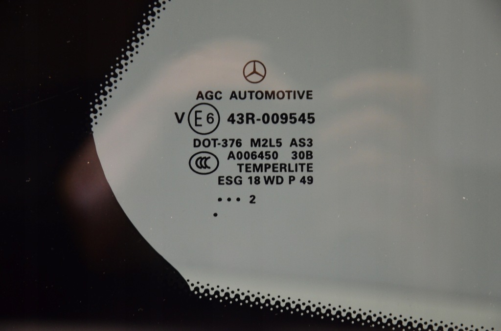 фото №6, Mercedes x166 gl скло бічна кузовна задня