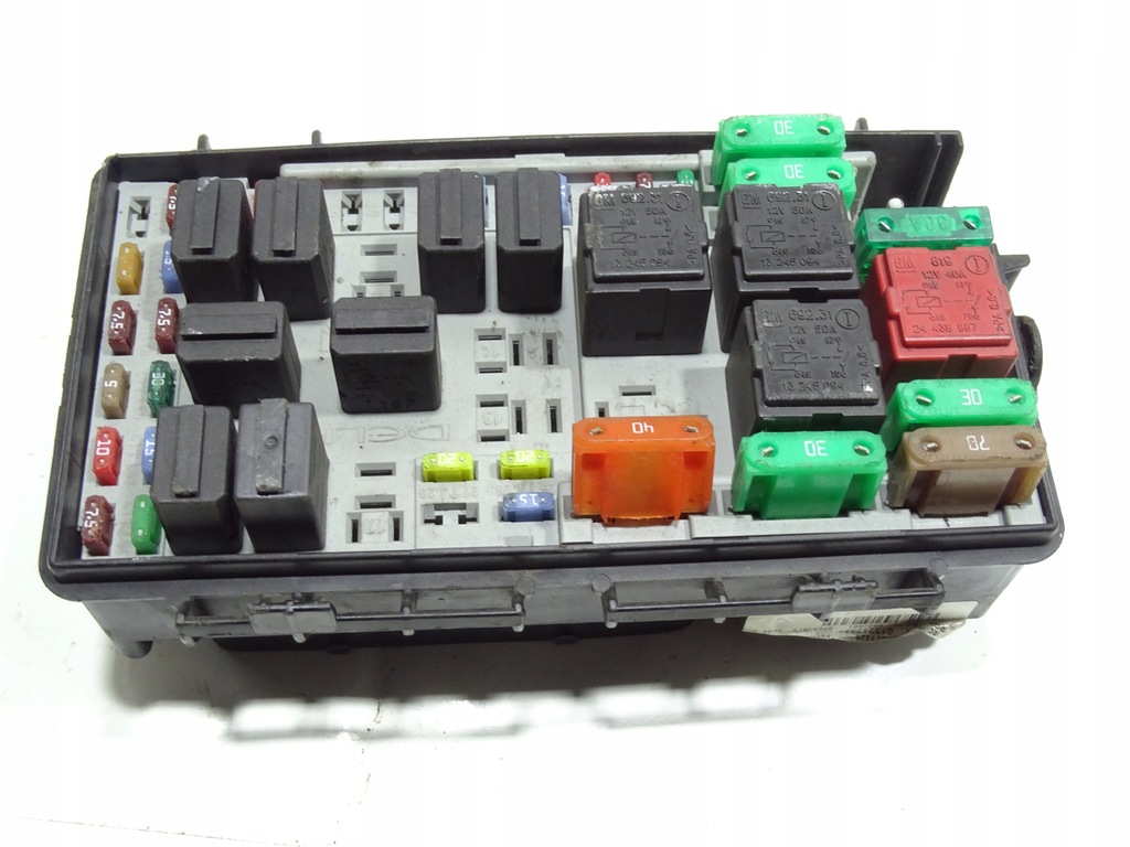 фото №1, Модуль коробка запобіжників 13217392ef opel corsa d