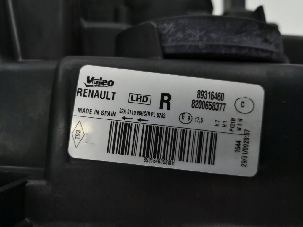 фото №7, Лампа перед renault modus i 1 lift 08- права