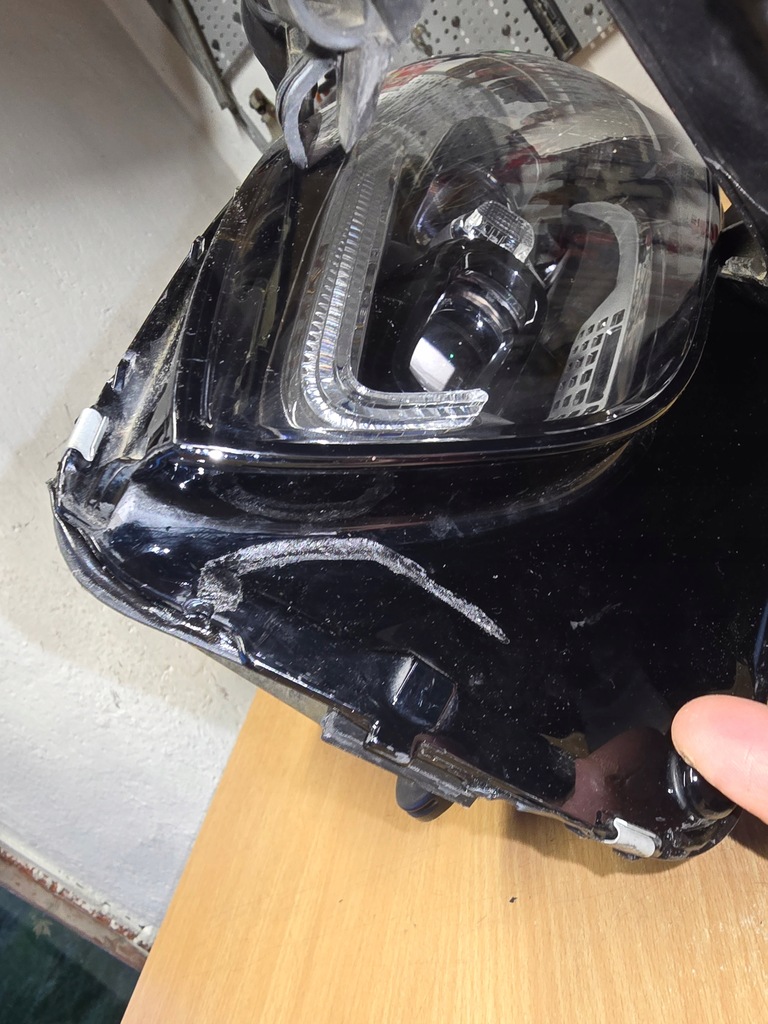 фото №13, Лампа перед левая mercedes c klasa w206 a206 a2069067903 full ed kpl. eu.