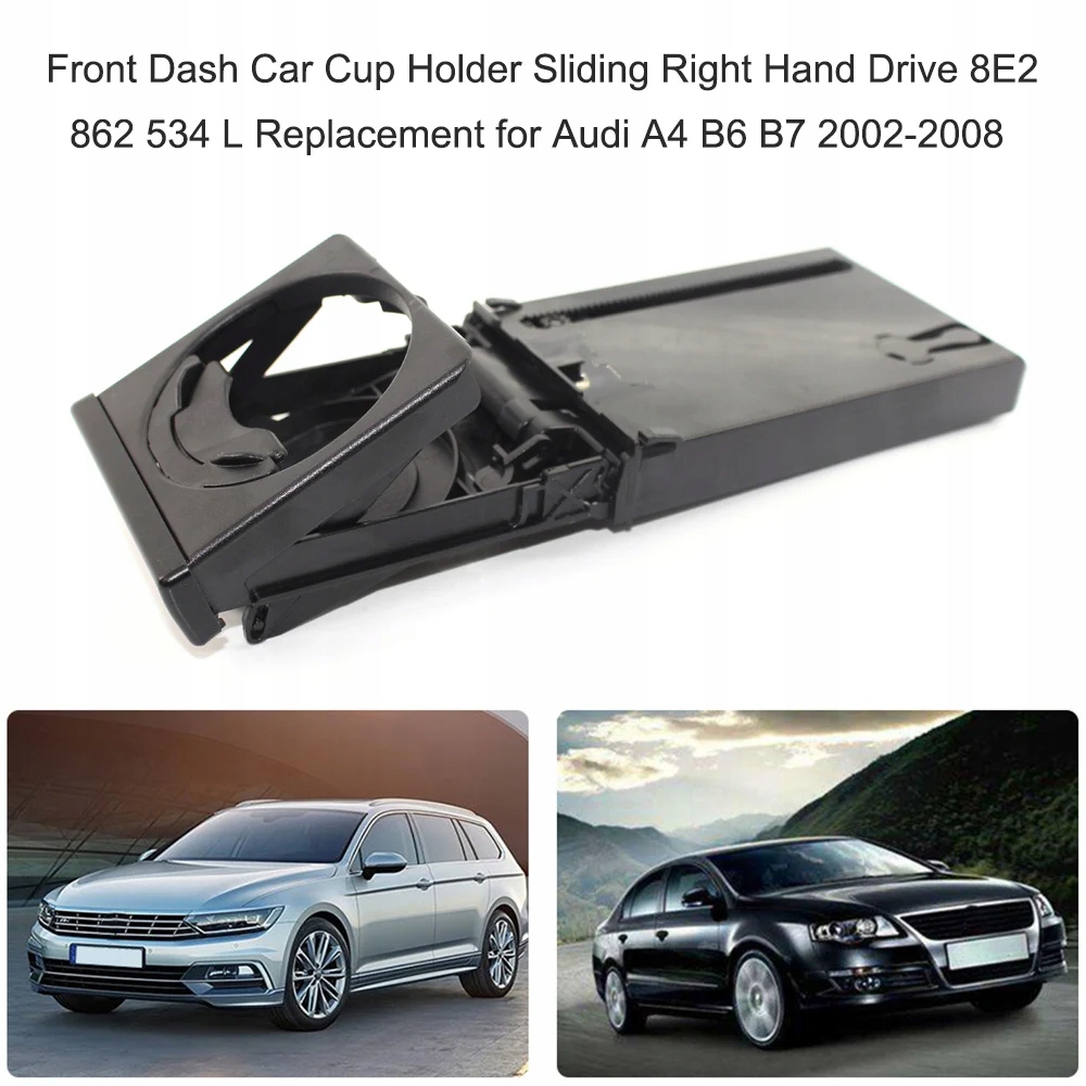 фото №7, Кронштейн na чашка audi a4 чорний