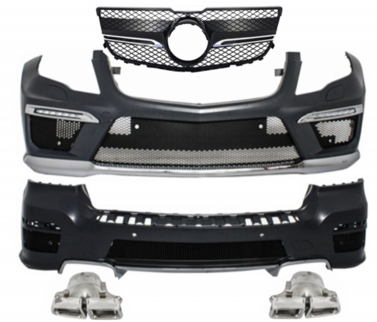 фото №1, Бампер перед задняя mercedes glk x204 suv -15 amg b