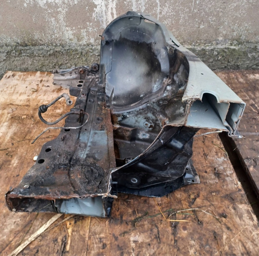 фото №8, Mercedes e w211 211 четверть лонжерон подкрылок левая левый перед передняя