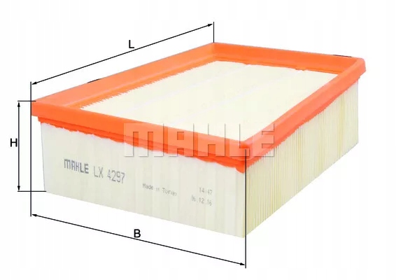 Фільтр повітря renault mahle Ціна